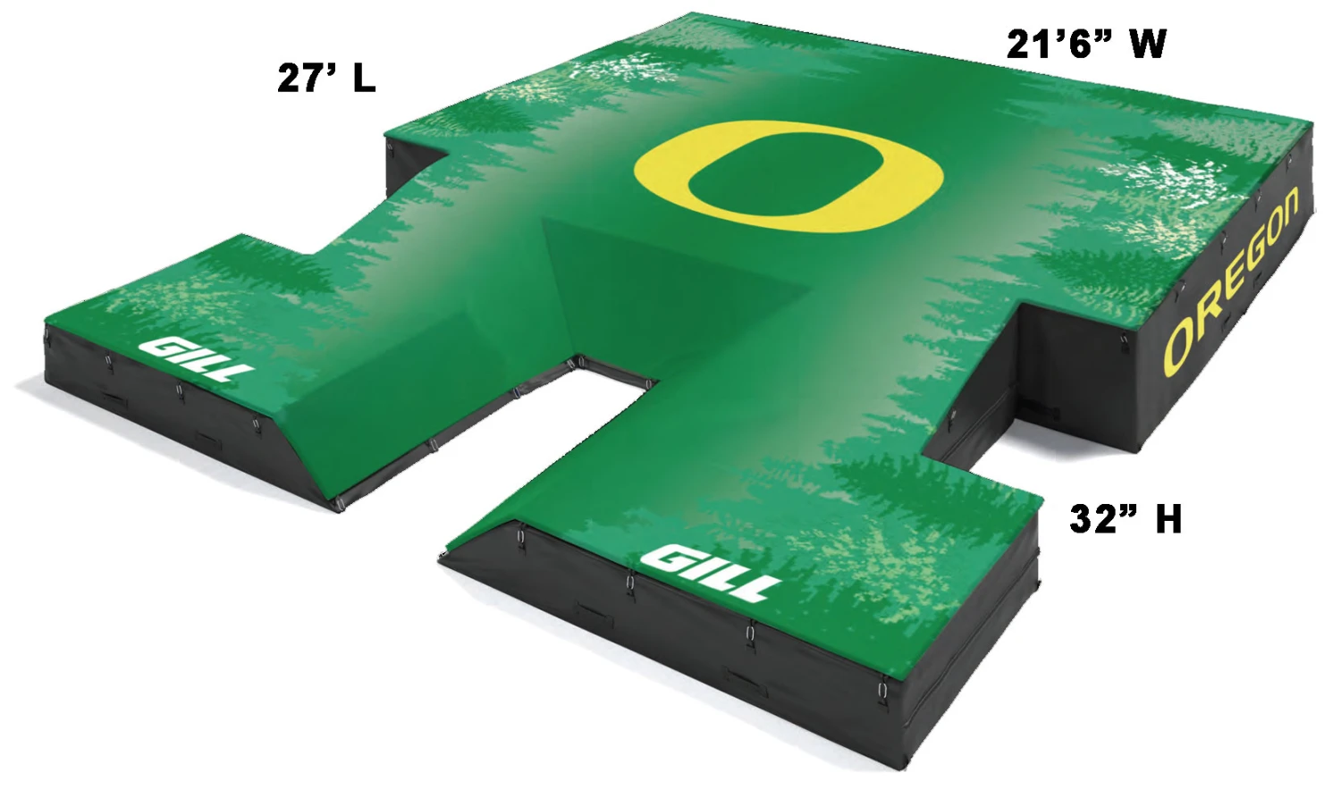 Gill G6 Pole Vault Landing Pit